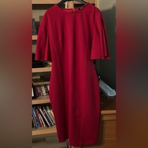 Red dress